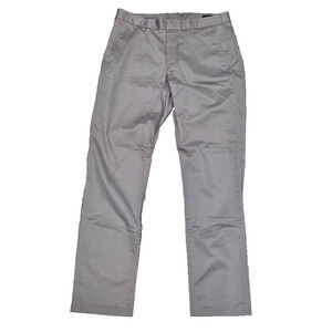 Bonobos Pants Mens 31/32 Gray Slim Chino Straight Flat Front A003331